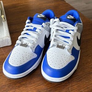 Nike Dunk Low - Men’s Royal Blue and Black - Size 8.5